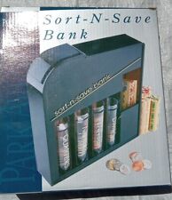 VINTAGE Sort-N-Save Bank Coin Sorter NO BATTERIES REQUIRED  picture