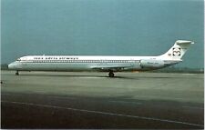 Inex Adria Airline, Super 80 - Chrome Postcard - DC-9 Plane picture