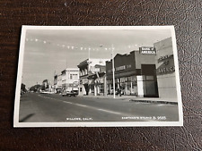 RPPC Willows California Street Scene Business District Bank of America 1950s picture