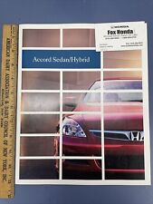 2006 Honda Accord Sedan Hybrid 40 Page Deluxe Dealership Brochure picture