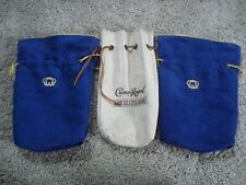 Blue Velvet Crown Royal XR and Canvas Hand Selected Barrel Bag Lot picture