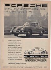1957 Magazine Ad Porsche Hoffman Car Corporation print ad picture