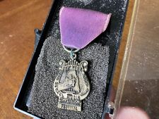 RARE Vintage NEW YORK STATE SCHOOL MUSIC Ass. Solo Ensemble Festival MEDAL picture