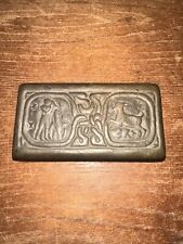 Antique Tiffany Studios NY #802 Zodiac Bronze Stamp Box picture