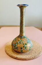 Antique Royal Doulton Slater 7-in Vase 6484 Multicolor Cobalt Metallic picture