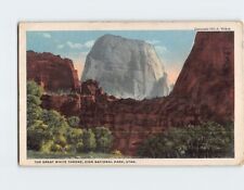 Postcard The Great White Throne Zion National Park Utah USA picture