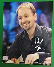 DANIEL NEGREANU Signed 8x10 Photo Autograph Picture COA WSOP Poker WPT Cards picture