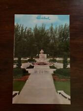 Hialeah Flamingo Fountain Racecourse Miami Florida FL Postcard UNP VTG Unused picture
