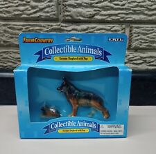 1998 New Sealed Ertl Farm Country German Shepherd & Pup Toy # 438 picture