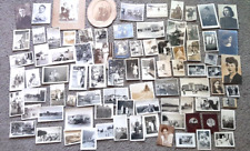 Estate find, Lot of 80 Antique/ Vintage Photos. As found. picture