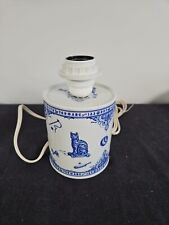 Spode Edwardian Childhood Collection Blue and White Imperial ware Lamp picture