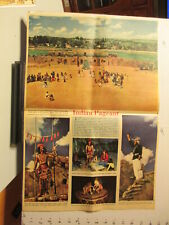 newspaper 1949 INDIAN PAGEANT Prescott AZ white people Hopi reservation folklore picture