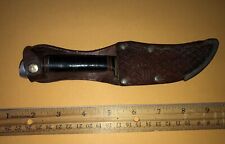 Vintage Western Boulder, Colorado Patented Knife & Leather Sheath picture