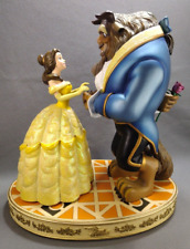 Disney Parks Beauty and the Beast Figurine Statue Monty Maldovan Belle numbered picture