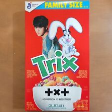 TXT Soobin Tomorrow x Together Cereal Cookie Crisp cut out on back 16.1 OZ BOX picture