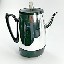 Vintage GE General Electric 8 Cup Automatic Percolator Coffee Pot 607 A5CM11 picture