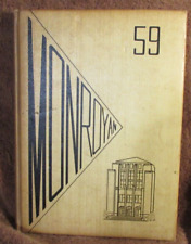 1959 Neville High School Yearbook Monroe Louisiana the Monroyan picture