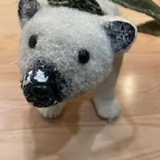 Vintage Possibly Homemade Polar Bear Figure picture