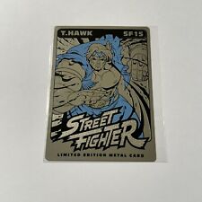Udon 2021 Street Fighter T. Hawk Incentive Metal Card picture