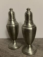Vintage Empire Pewter Weighted 745 Salt & Pepper Shaker Set picture
