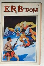 ERB-dom #51 Edgar Rice Burroughs fanzine (1971) w/ Fantasy Collector inside FINE picture