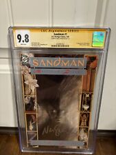 Sandman #1 SS CGC 9.8 Neil Gaiman Signature Series 1989  picture