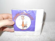 1992 VTG BLOOM COUNTY OPUS & BILL THE CAT AMERICAN GREETINGS BEVERAGE NAPKINS picture