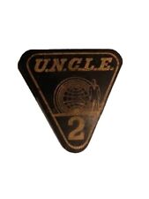 RARE 1960S THE MAN FROM U.N.C.L.E UNCLE BADGE NUMBER 2 LONE STAR VGC PLASTIC  picture