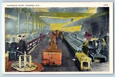 Massena New York NY Postcard Aluminum Plant Interior Machineries c1920s Antique picture