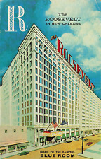 THE ROOSEVELT HOTEL POSTCARD NEW ORLEANS LA LOUISIANA 1960s picture