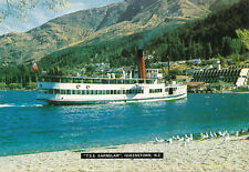 Ship - TSS Earnslaw - Queensland, NZ - 4x6 chrome postcard picture