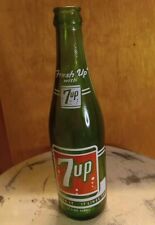 Rare Vintage 1968 Seven Up 12oz  Soda Pop Glass Bottle - Fresh Up 7up picture