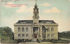 Postcard - Bridgeton, New Jersey, Cumberland County Court House - 1910 picture