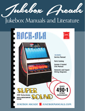 Rock-Ola 490-1 Jukebox Service Manual & Parts Catalog with Complete Schematics picture