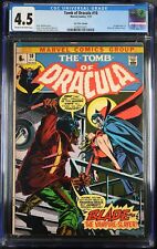 Tomb Of Dracula #10 CGC VG+ 4.5 UK Price Variant 1st Appearance Blade picture