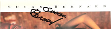 2000 Playboy Card ~ SUSAN BERNARD Auto/Signed ~ MISS DECEMBER 1966 picture