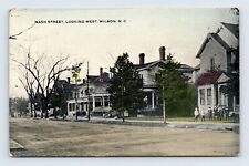 Nash Street View Looking West Wilson NC UNP O Foust DB Postcard N14 picture