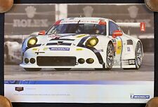 2016 Porsche North American Racing 911 RSR Michelin Tires Poster IMSA WEC GTLM picture