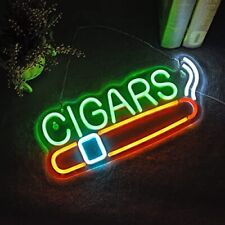 Cigar LED Dimmable Neon Sign Bar Cafe Wall Light Art Desk Top Bedroom Home Decor picture