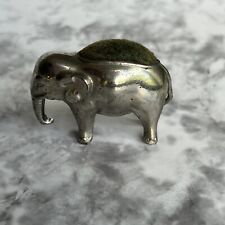 Vintage Metal miniature pincushion elephant, made in Germany picture