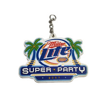 Miller Lite Super Party 2007 Keychain  picture
