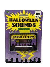 Halloween Thriller Chiller Cassette Vintage Sound Effects Tape Fun World Sealed picture