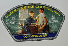 Glacier's Edge Council Strip CSP Commissioner Boy Scout MC3 picture