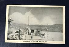Vintage Ferry Boat Postcard picture