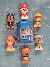 2023 HALLMARK MYSTERY ORNAMENTS PAW PATROL COMPLETE SET WITH RARE PAW PATROLLER picture