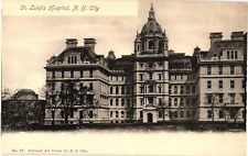 St Luke's Hospital New York City NY Undivided Unused Postcard c1905 picture