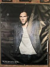 Personally Autographed 5x7 Vinyl Poster of Supernatural  Jared Padalecki picture