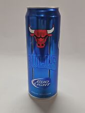 2014 Budweiser Bud Light - Chicago Bulls 24oz beer can fast Same Day Shipping  picture