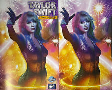 Female Force Taylor Swift Greg Horn Art Ed. 2nd Printing Trade & Virgin Set picture