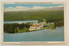 Saranac Inn, Saranac Lake NY, Adirondacks, Vintage Advertising Postcard picture